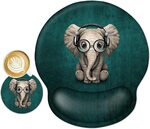 Mouse Pad Wrist Rest Support Gel (Pretty Elephant) $3.60, Cute Elephant (OOS) + Del ($0 Prime/$39 Spend) @ ToLuLu via Amazon AU