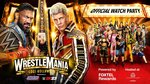 Win 1 of 20 Double Passes to The Official Wrestlemania 39 Watch Party in Sydney (2nd April) from WWE Australia