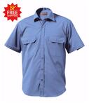 Kinggee Wash N Wear Poly Cotton Shirts (Size XS and S) $15.00 Delivered @ Indigo Workwear