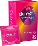 Durex Pleasure Me Condoms Regular Fit, Pack of 30 $9.99 ($8.99 S&S) + Delivery ($0 Prime/ $39 Spend) @ Amazon AU
