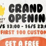 [VIC] Free No 1 XL Cheesy Chicken Schnitzel + Newlife Bubble Tea from 1pm Friday (12/5) @ Krazy Fry (Melbourne)