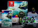 Win a The Legend of Zelda: Tears of The Kingdom Switch OLED, C.a.t. 9, and a Copy of Tears of The Kingdom from Mad Catz