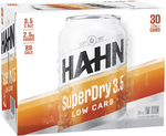 [Westpac] Hahn Super Dry 3.5 Block 30 Cans 375mL $49.50 with $20.25 ShopBack Westpac Lounge Cashback @ Liquorland