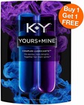 Buy One and Get One Free: K-Y Yours + Mine Couples $16.95 +Shipping