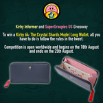 Win a Kirby 64: The Crystal Shards Model Long Wallet from Kirby Informer x SuperGroupies US