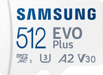 Samsung 512GB EVO Plus MicroSD Card $44 (OOS), Motorola Razr 40 5G 256GB $827 + Delivery ($0 Plus/C&C) @ Bing Lee eBay