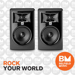 JBL LSR305 MKII 5" Powered Active Studio Monitor Speakers (Pair) $343.99 Delivered ($335.39 w/eBay Plus) @ Belfield Music eBay