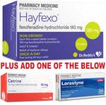 30x Hayfexo Fexofenadine Hydrochloride 180mg + Short Dated 70x Cetirizine or 30x Loratadine $12.98 Delivered @ PharmacySavings