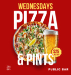 [VIC] Any Pizza & Pint of Furphy $25 (Every Wednesday) @ Transport Hotel (Melbourne)