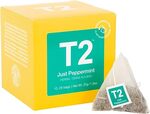 T2 Tea Just Peppermint Herbal Tea Bags in Box, 25-Count $4.41 + Delivery ($0 with Prime/ $59 Spend) @ Amazon AU Warehouse