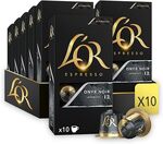 L'OR Espresso Coffee Onyx Intensity 12 100 Aluminium Capsules $22.50 + Delivery ($0 with Prime/ $59 Spend) @ Amazon Warehouse