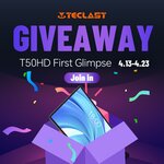 Win a Teclast T50HD Android Tablet from Teclast