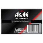 2x 24-Pack of Asahi Super Dry Cans 500ml $111 + Delivery ($0 C&C/ $250 Order) @ Coles Online (Excl. QLD, TAS, NT, northern WA)