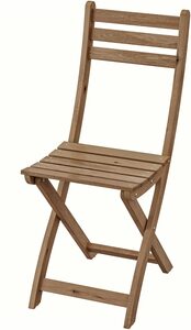 [NSW] ASKHOLMEN Foldable Hardwood Light Brown Outdoor Chair $6 in-Store @ IKEA, Tempe