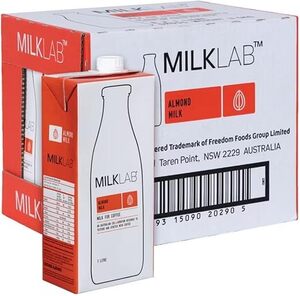 Milk Lab Almond Milk 8x 1L $33 + Delivery ($0 with Prime/$59 Spend) @ Amazon AU