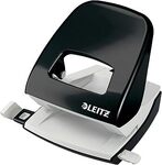 [Prime] Leitz WOW Metal 30-Sheet Hole Punch with Guide Bar (Black) $21.90 Delivered @ Amazon DE via AU