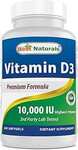 Best Naturals Vitamin D3 10,000 IU 240-Count $21.24 + Delivery ($0 with Prime/ $59 Spend) @ Best-Naturals AUS Amazon AU