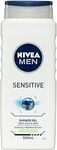 NIVEA MEN Sensitive Shower Gel & Body Wash 500ml $2.99 ($2.69 S&S) + Delivery ($0 with Prime/ $59 Spend) @ Amazon AU