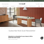 Win a $2,000 Gift Voucher from Nick Scali