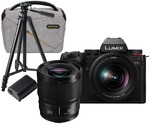 Panasonic Lumix S5II w/20-60 & 50mm Kit with Bonus Battery, Bag &Tripod $2399 @ Camera House