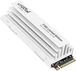 Crucial T705 PCIe 5.0 NVMe M.2 SSD with Limited Edition White Heatsink, 2TB, $368.50 Delivered @ Amazon UK via AU