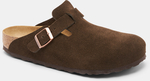 Birkenstock Unisex Boston Suede Leather Soft Footbed Regular Fit Clogs - Mocha $159 + Delivery ($0 with OnePass) @ Catch