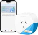 Meross WiFi Smart Plug with Energy Monitor HomeKit $18.69 + Delivery ($0 with Prime/ $59 Spend) @ Amazon AU