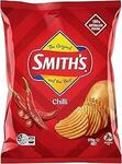 [Backorder] Smith’s Chilli Crinkle Cut Potato Chips 170g $2.50 ($2.25 Sub & Save) + Delivery ($0 with Prime/$59+) @ Amazon AU