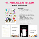 Understanding Me Booklet: a Printable Resource for Teens - Currently Free, Will Be $10 Come Thursday