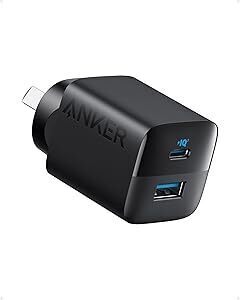 [Prime] Anker 323 Dual Port Charger (USB-C 20-33W, USB-A 12W) $18.99 Delivered @ Anker Direct via Amazon AU