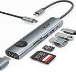 [Prime] Acer USB C Hub 7 in 1 with Multiport Adapter $19.71 (42% off RRP) Delivered @ NewEase Tech Gadget Store via Amazon AU