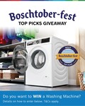 Win a Bosch Series 8 Washing Machine from Bosch Home