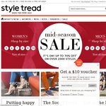 Styletread Mid-Season Sale and Extra 10% off with Code
