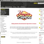50% off Cancelled Casino Cards from Las Vegas ($3.47 + Postage) Until the end of June