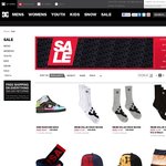 DC Shoes 40% off Sale in Store and Online