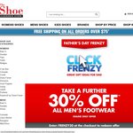 Shoe Clearance Store - Further 30% off All Mens Shoes with Code (Click Frenzy Deal)