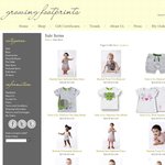 Cute Babywear Further 20% off Including Sale Items + Shipping