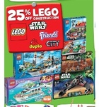 Toysrus - 25% off LEGO Construction - Starts 4th September to 17th September