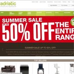 Adriatic Furniture $100 Voucher - Can Be Used on Top of Current Sales. Must Spend More Than $750