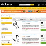 Dick Smith: 30% off Headphones/Earphones - Online Only, No Click+Collect