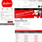 AirAsia 48 Hour PROMO Sale - NSW, WA, VIC, SA, QLD to KUL from $121