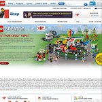 LEGO 10244 Fairground Mixer with 2 Free Exclusive: Flashback Shredder + Free Balloon Cart $199