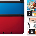 Nintendo 3DS XL Console + 3DS Paper Mario + DS More Brain Training $248 @ Big W. 29th