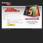 Win a Lenovo Yoga 2 Pro from Lenovo