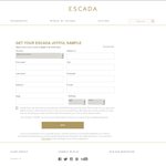 Free Sample of ESCADA Joyful Perfume