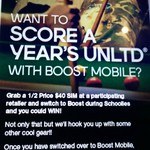 Boost $40 SIM for $20 @ 7-Eleven. Only Available in Surfers Paradise QLD Stores (Schoolies Promotion)