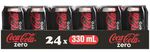 Pack of 24x 330ml Coke Zero Cans $14.50 @ Officeworks