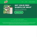 Free Milo Sample from Nestle