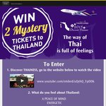 Win 2 Return Airfares to Thailand from Melbourne (Valued up to $2,500) from Thai Airways