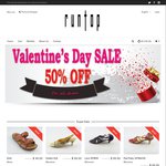 50% Discount on All Sandals for Valentine's Day Only - Prices Start at $49 + Free Shipping @ Runtop